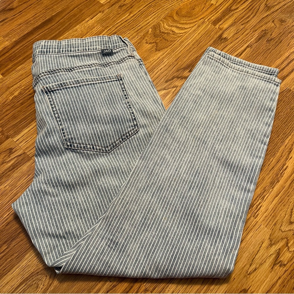 JAG Cecelia Ankle Skinny Pinstripe Jeans